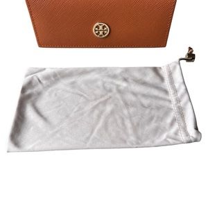 TORY BURCH SUNGLASSES GLASSES ORANGE CASE